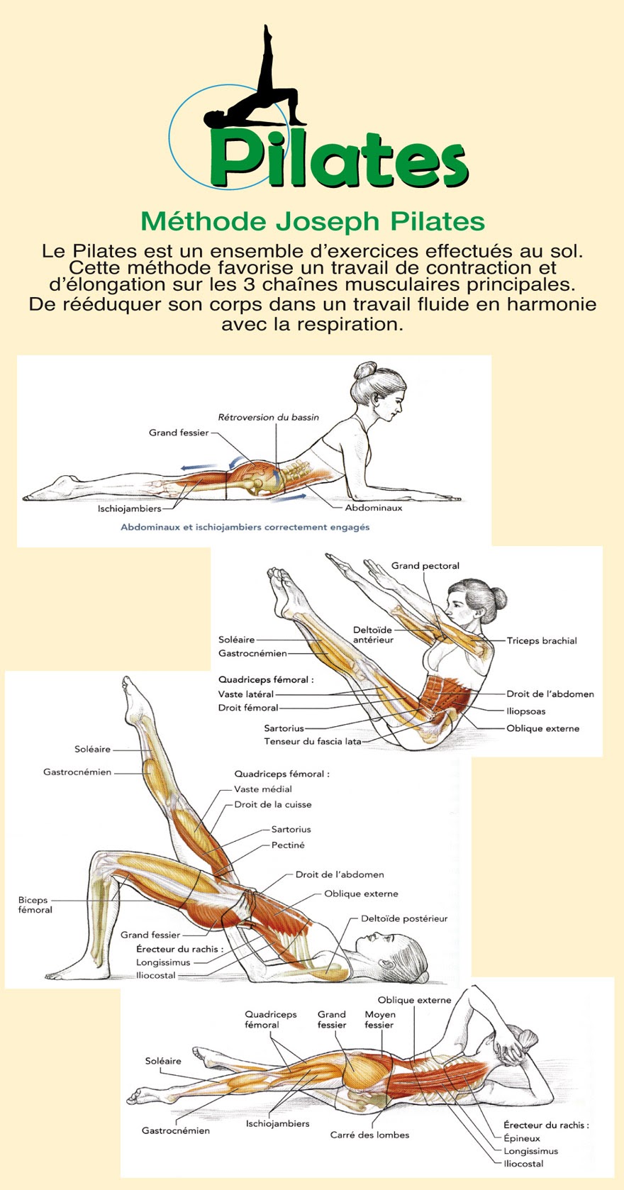Cours de pilates à Montélimar 